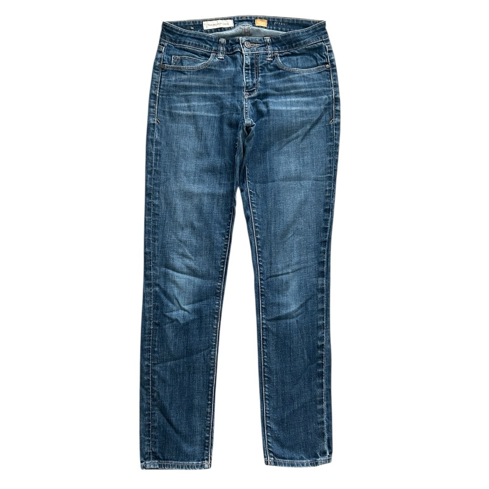 Pilcro Anthropologie Skinny Jeans Womens 27 Blue Stretch Denim